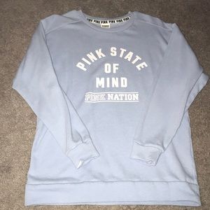 a pink nation sweater